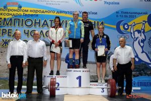 З 07 по 12 червня 2021 року в м. Хмельницький відбувся чемпіонат України з важкої атлетики серед чоловіків та жінок.