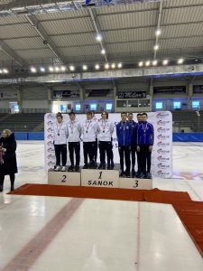 З 07-10.10.2021 в м. Санок (Польща) пройшов ISU Junior Challenge 1 (3 етап Кубку Європи серед юніорів).