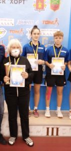 З 27 по 31 жовтня 2021 року в м. Запоріжжя відбувся чемпіонат України з настільного тенісу серед кадетів.