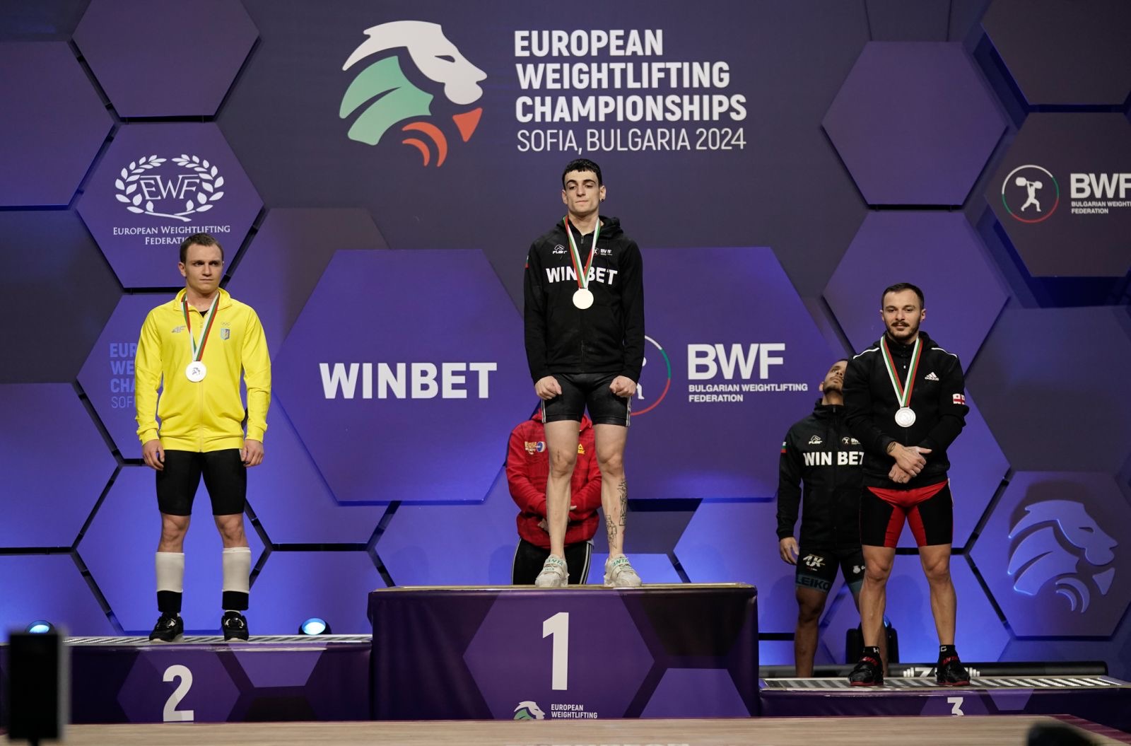 В м. Софія, Болгарія, з 12 по 20 лютого 2024 року проходив Чемпіонат Європи з важкої атлетики серед чоловіків та жінок.
