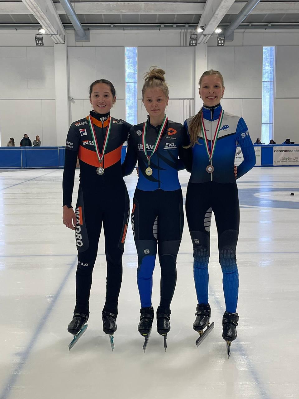 З 24 по 26.10.2025 р. в Італії відбулися Міжнародні змагання з шорт-треку «STARCLASS CD-1 Bergamo, Italy».