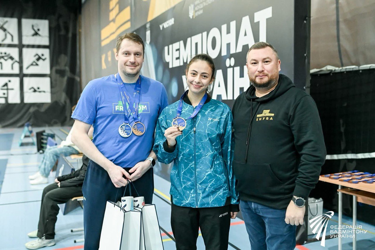 З 30.10.2025 по 02.11.2025 в м. Києві пройшов Чемпіонат України з бадмінтону.