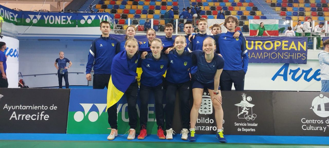 З 29 листопада по 3 грудня 2025 в Іспанії пройшов командний чемпіонат Європи з бадмінтону U-17.