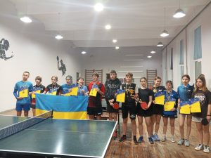 27 грудня 2025 року у КЗ “ХФКСП” ХОР відбулася Відкрита Першість з настільного тенісу.